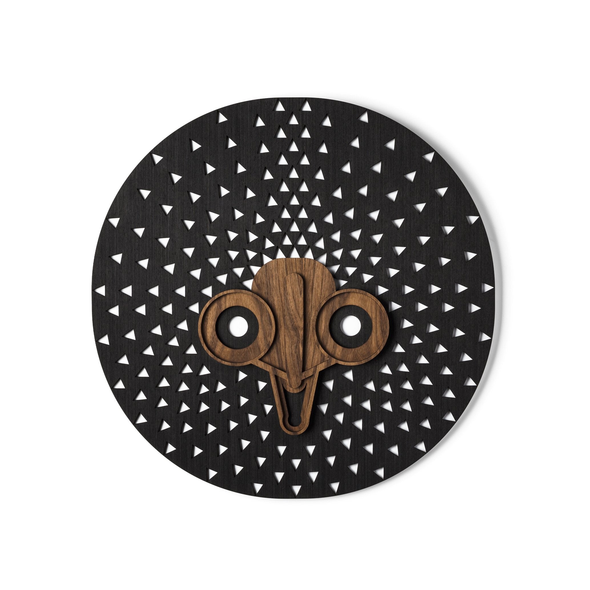 Masques africains modernes # 10 + # 23 (Set de 2) - Œuvre d'art originale de Tzachi Nevo